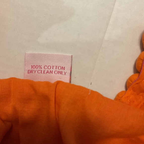 Gretchen Scott Shift Dress Sleeveless Pink-Orange - Picture 8 of 9